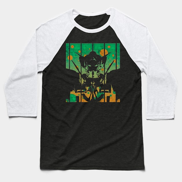 Summon Mecha Baseball T-Shirt by ArtEnginering